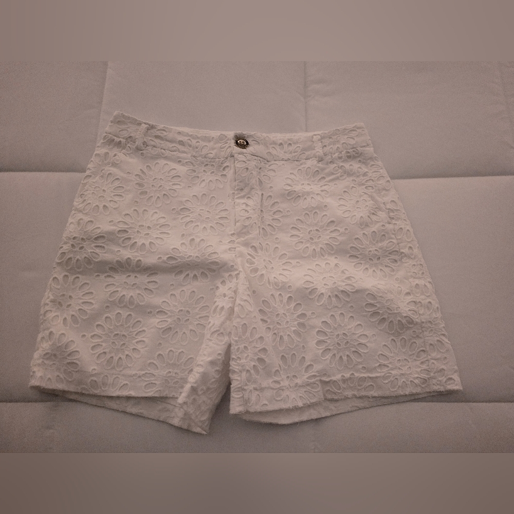 Lilly Pulitzer White Eyelet Women's Shorts